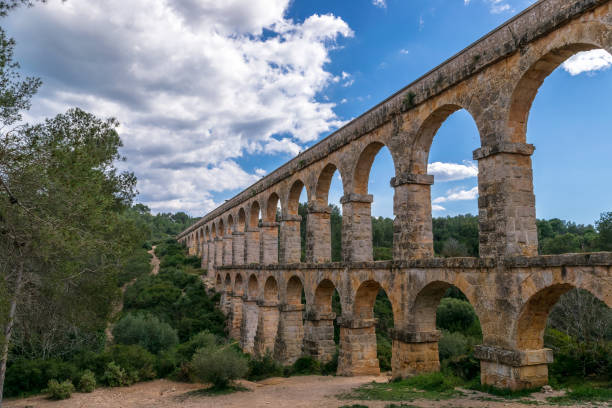 istock Roman aqueduct Ponte del Diable 1170275720