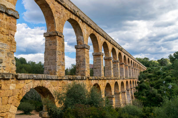 istock Roman aqueduct Ponte del Diable 1170275776