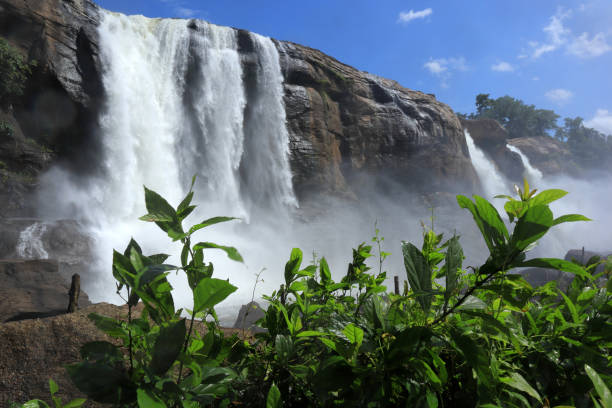 istock Beautiful waterfall in Athirappalli, Kerala, India. 1170276695
