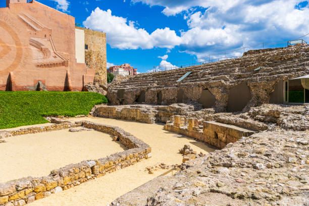 Ancient  roman circus in Tarragona, Spain.
