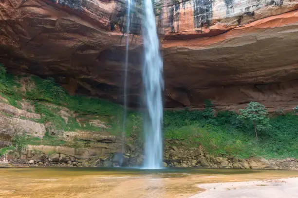 Waterfall at Jardin de las Delicias (Garden of Delights), Santa Cruz, Bolivia