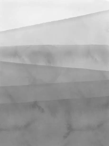Vector illustration of Watercolor Gray Gradient Abstract Background.
