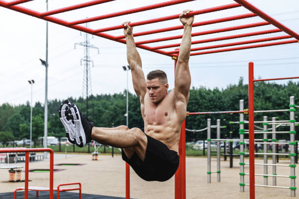 660+ On Pull Up Bar At Playground Stock Photos, Pictures & Royalty-Free  Images - Istock