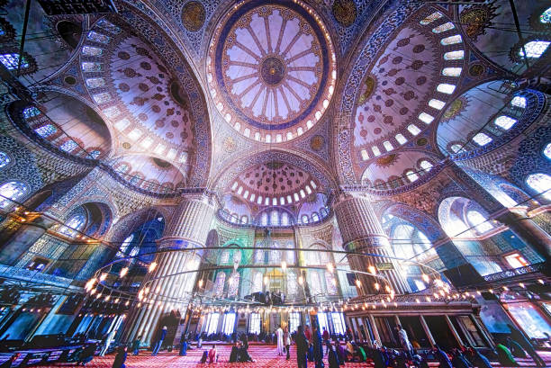 niebieski mosqu (meczet sultanahmet) - blue mosque zdjęcia i obrazy z banku zdjęć