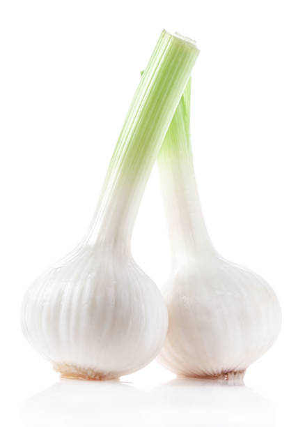 Garlic isolated on white background Garlic isolated on white background relish green food isolated stock pictures, royalty-free photos & images