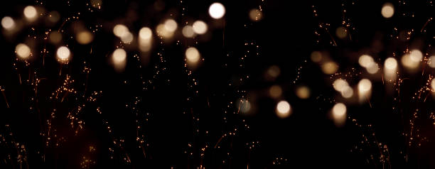 Background with fireworks for the new year