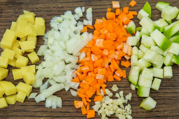 istock Slicing vegetables on the cutting Board. 1170296002