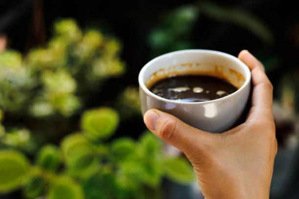 istock Female hand holds a cup of coffee 1170296090