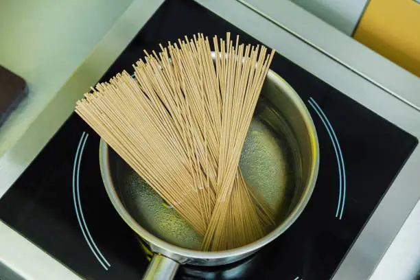 Photo of Barilla noodles in the bowl