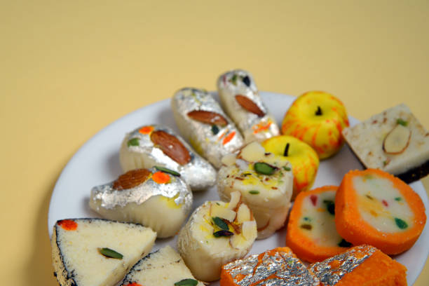 istock Indian sweets for joyful and auspicious occasions 1170300609
