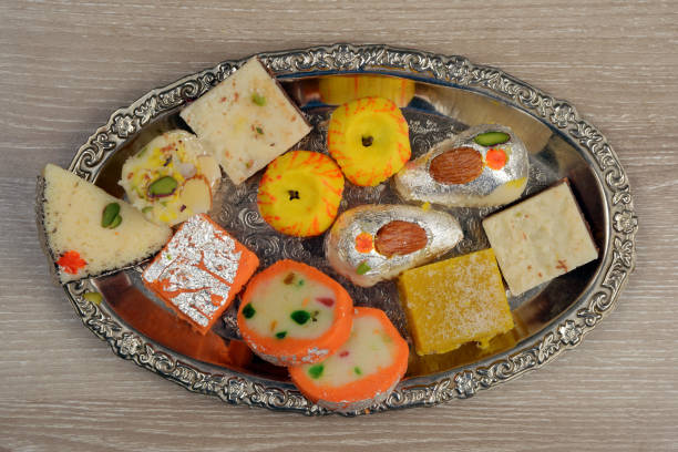 istock Indian sweets for joyful and auspicious occasions 1170300847