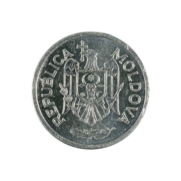 istock 10 moldovan bani coin (2013) reverse isolated on white background 1170303998