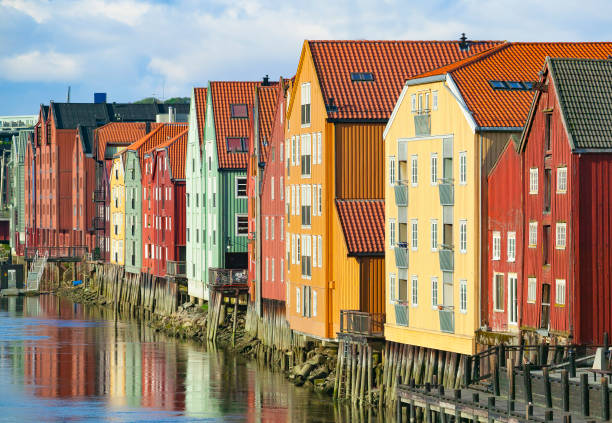 istock downtown of Trondheim, Norway 1170308414