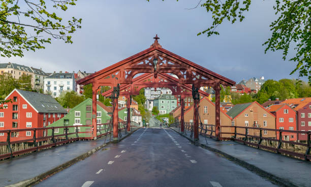 istock downtown of Trondheim, Norway 1170308656
