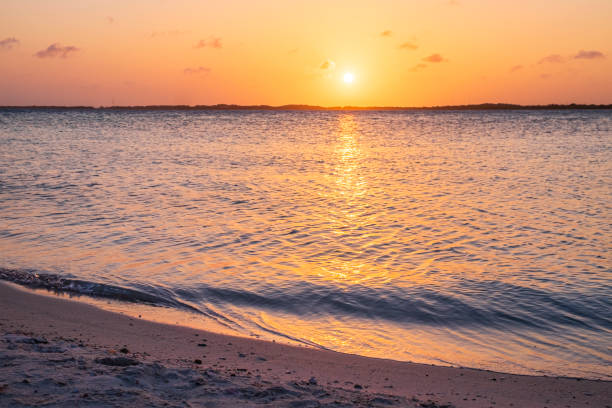 istock Bonaire, sunset at Lac Bay Beach 1170311392