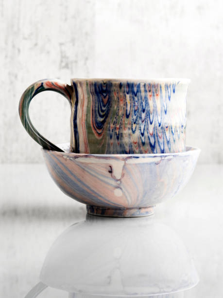 istock Coffee set, empty Cup, Empty coffee cup and teacup, Colorful coffee cup with  Tea Cups 1170314472