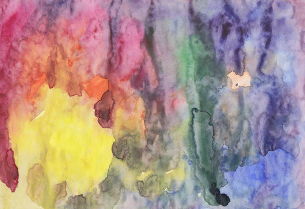 istock Abstract colorful watercolor for background. 1170322398
