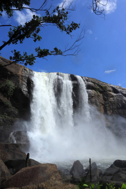 istock Beautiful waterfall in Athirappalli, Kerala, India. 1170329521