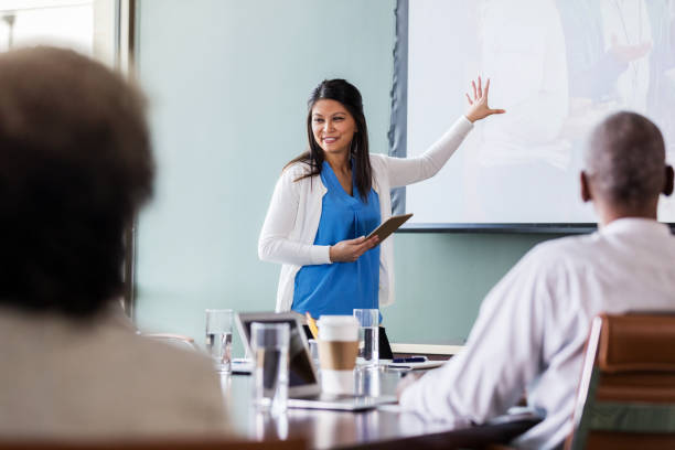 Medical sales rep discusses new product