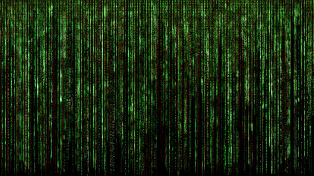 70+ Programming Code On Black Screen Green Text Stock Photos, Pictures ...