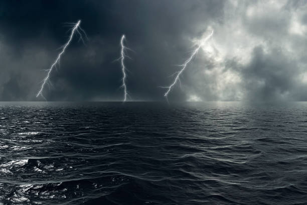 istock Stormy weather on the ocean 1170337119