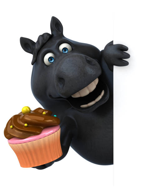istock Fun horse - 3D Illustration 1170337950