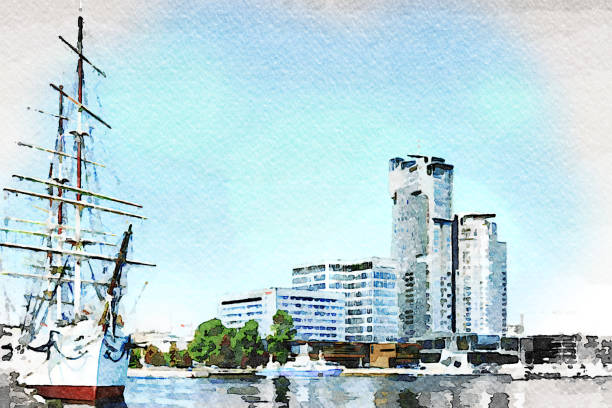 istock Marina and waterfront in Gdynia 1170338563
