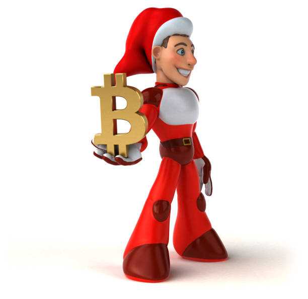 istock Fun Super Santa Claus - 3D Illustration 1170339683