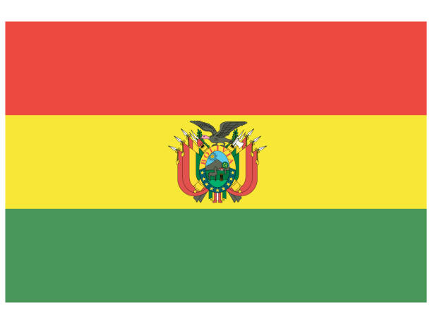 istock Bolivia Beautiful national flag. original colors and proportion. Simply and trendy Flat design. vector illustration for web,logo, icon and background. eps10, from all countries flag set. 1170339913
