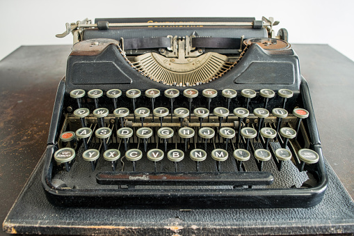 Old cash register