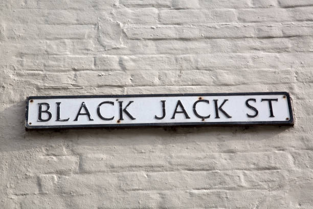 istock Black Jack Street Sign 1170356062