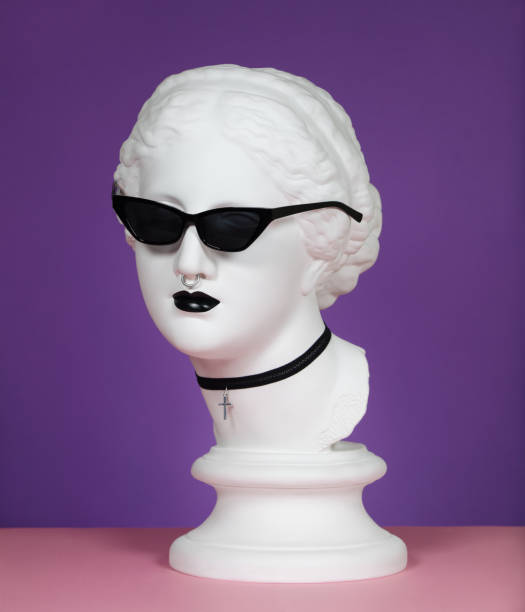 istock Cyberpunk Greek Goddess 1170360469