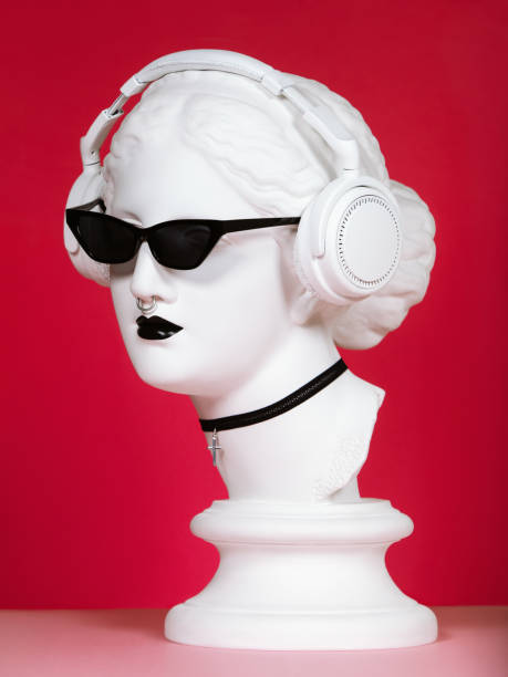 istock Cyberpunk Greek Goddess 1170360521