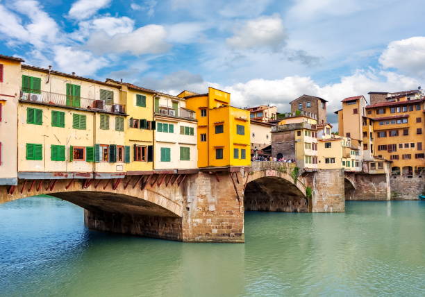 istock Ponte Vecchio bridge over Arno river in Florence, Italy 1170365473