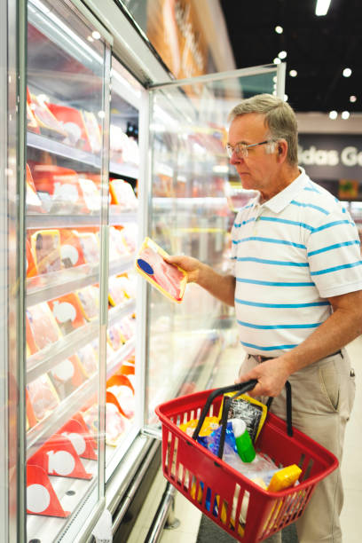 istock Man in a supermarket buying meat 1170367906