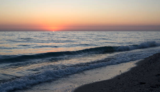 istock Beautiful sunrise and sea 1170372091