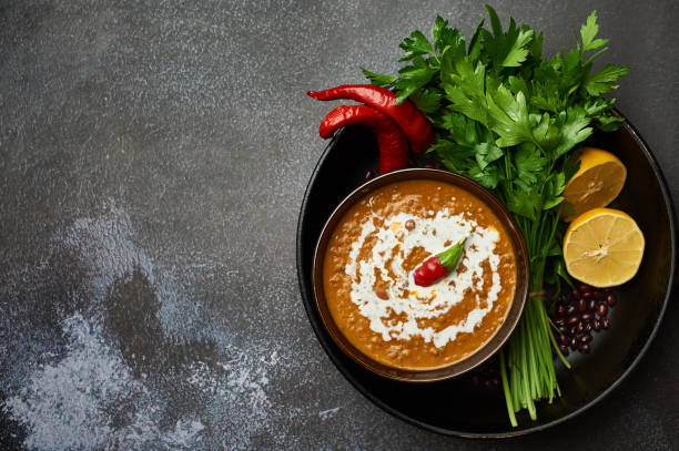 istock Dal Makhani at dark background 1170374707