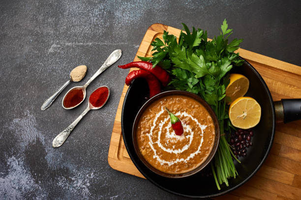 istock Dal Makhani at dark background 1170374716