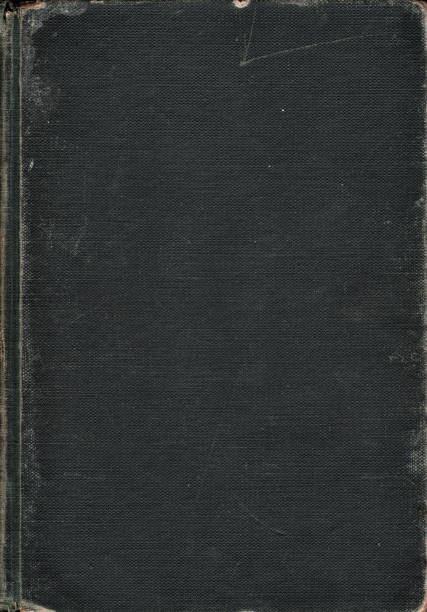 Copertina del vecchio libro grungy del 1946 - foto stock