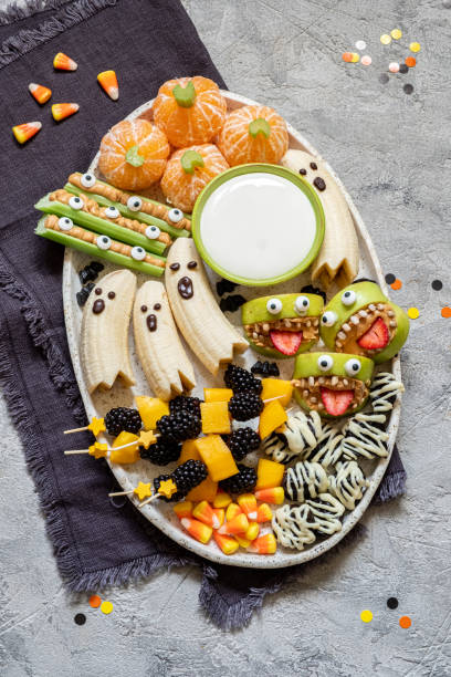 istock Healthy Fruit Halloween Treats. 1170381887