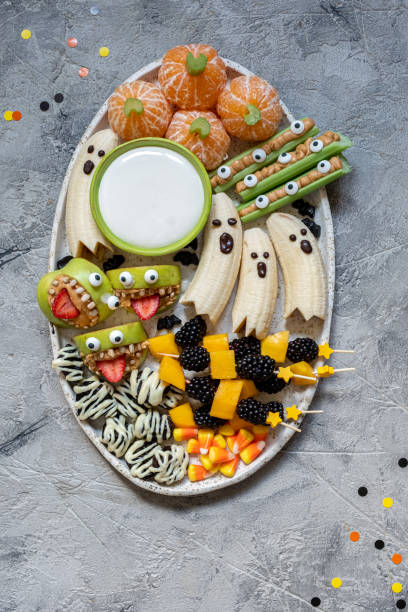 istock Healthy Fruit Halloween Treats. 1170381894
