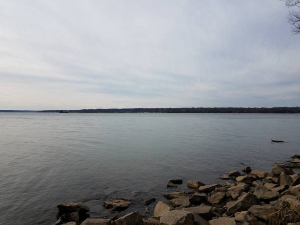 istock rocks or stones and shore along Potomac river 1170390130