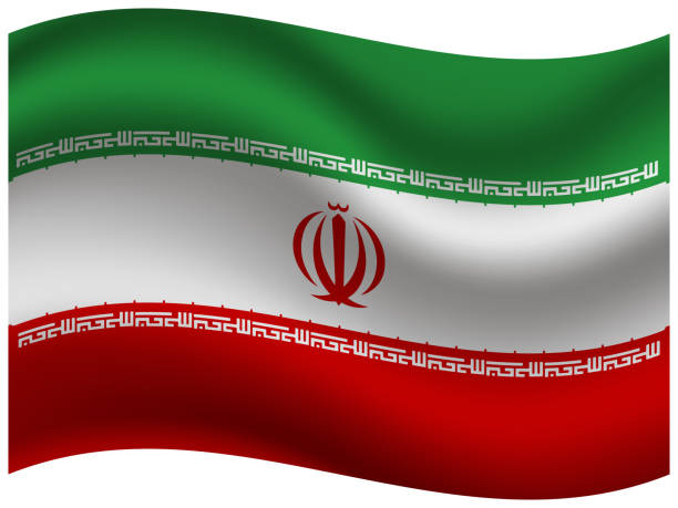 istock Iran Beautiful national flag with waving effects. original colors and proportion. Amazing design vector illustration for web,logo, icon and background.from  countries flag set. 1170391303