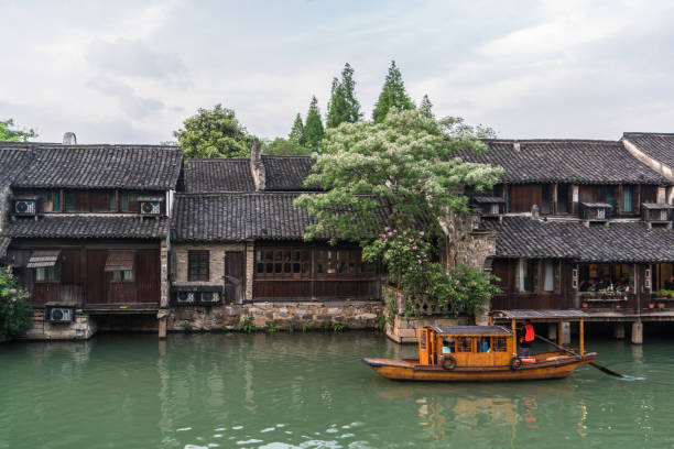 istock Beautiful Chinese water town 1170397476
