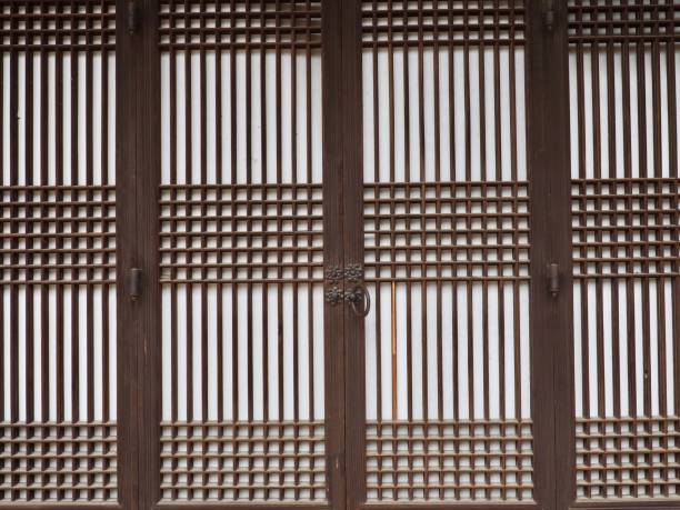 istock Korean Traditional Hanok Gate, Wood gate 1170404125