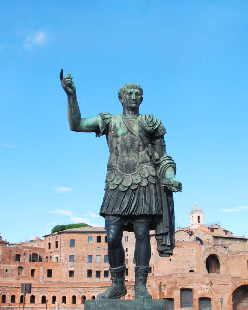 istock Julius Caesar Statue at the Forum in Rome 1170407969
