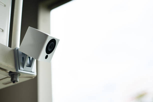 istock security camera monitoring the garden 1170408900