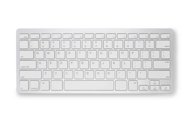istock Close up keyboard isolated on white background with clipping path. keyboard di cut with path simply use to create your any design. 1170411042