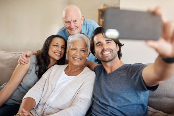 istock It's not family time without a selfie 1170414099