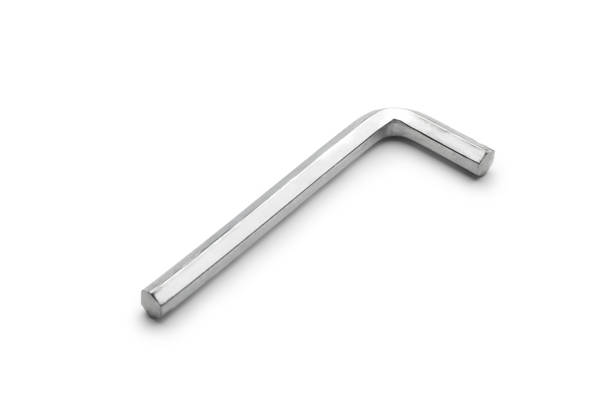 Allen wrench Allen wrench isolated on white background hex wrench stock pictures, royalty-free photos & images